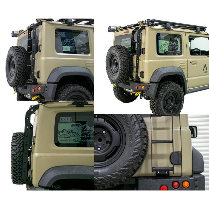 IPF ジムニーシエラ JB74W スズキ 専用設計 リアラダー はしご EXP