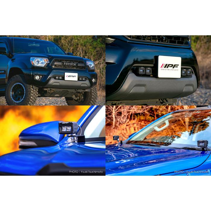 IPF 600S series 2インチ シングル ドライビングランプ 2個 オフ IPF 600S series 2インチ シングル ドライビングランプ 2個 オフ
