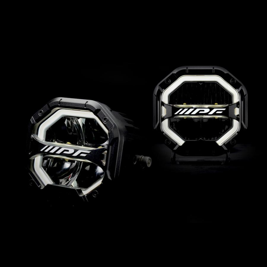 IPF オフロードランプ 4インチ オクタゴン DR-ML S-880ML IPF オフ