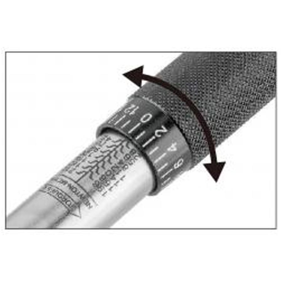 JTC トルクレンチ クリックタイプトルクレンチ 12.7mm 簡単測定 トルクチェック 28〜210Nm 470mm JTC6903J ...