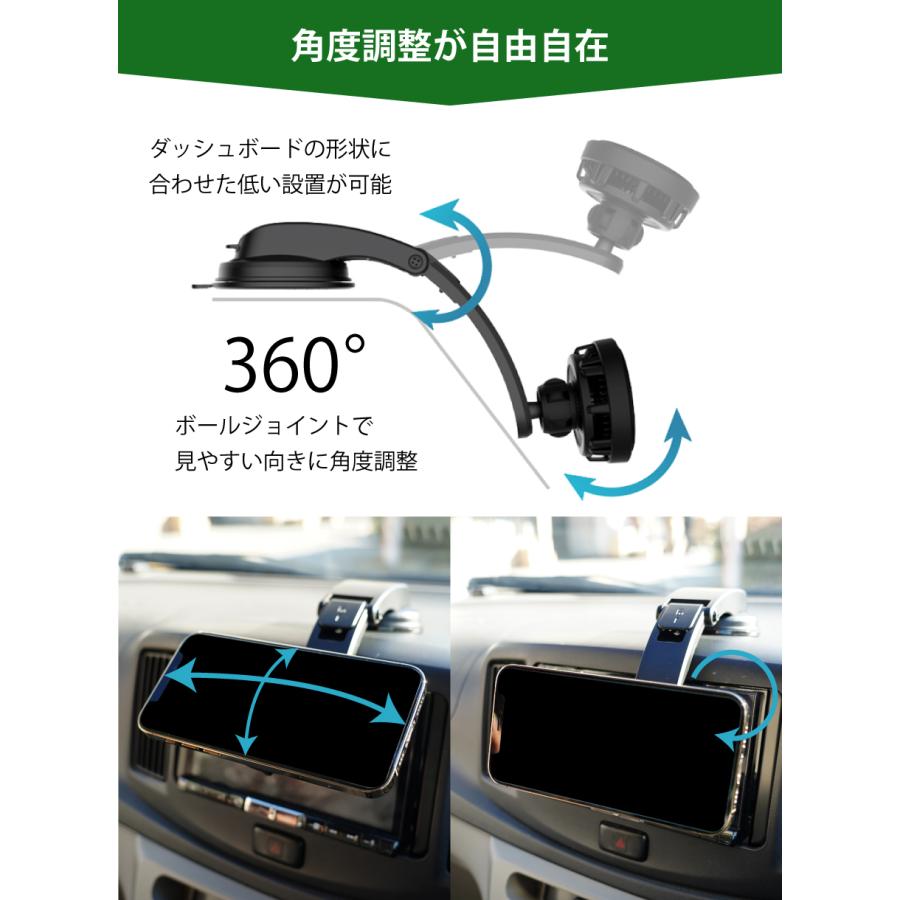 カシムラ製 Qi2 マグネットワイヤレス充電器 冷却機能 吸盤取り付け KW