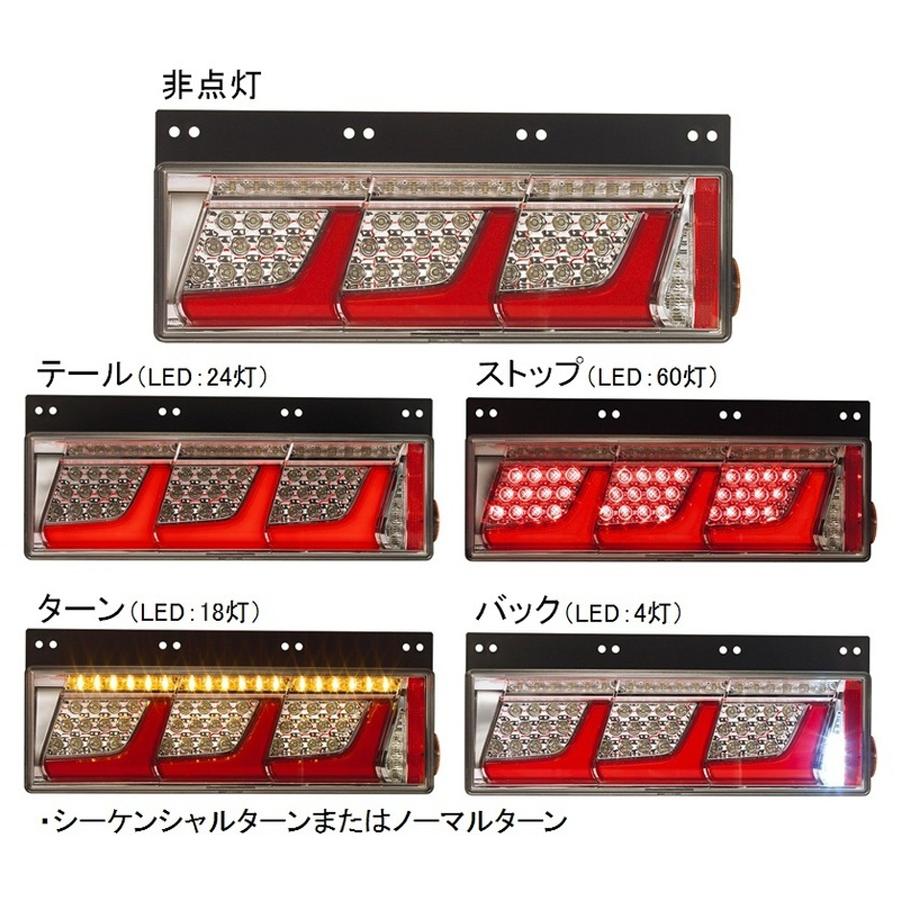 小糸製作所 トラック用 オール LED テールランプ 3連タイプ 小糸製作所 トラック用 オール LED テールランプ 3連タイプ