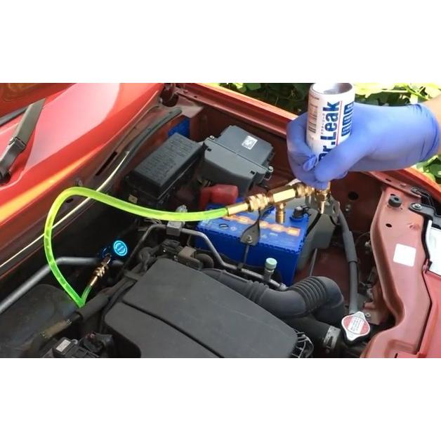 A/C漏れ止め剤 蛍光剤 潤滑油 PAG入 Dr.Leak ドクターリーク LL-DR1 3