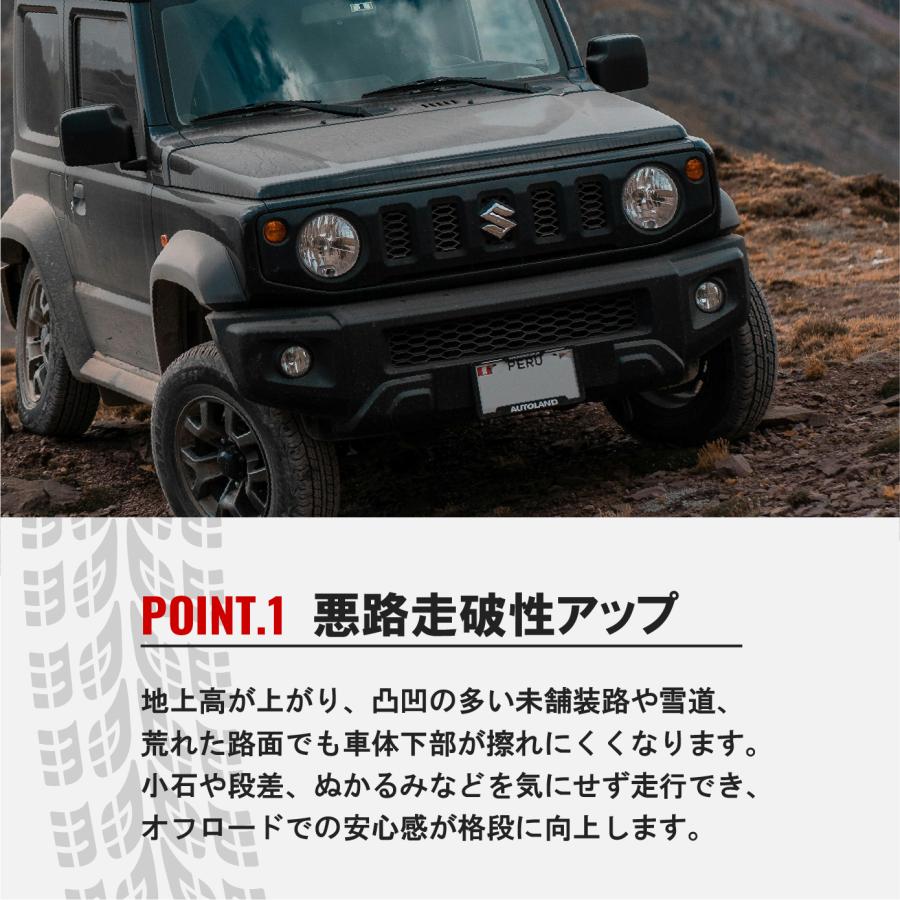 ジムニー JB64W シエラ JB74W ワンサイズアップ サスペンション ONE