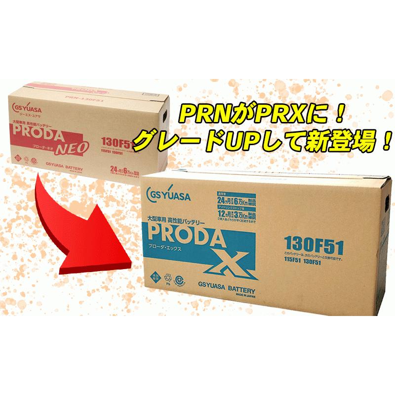 GSユアサ GSユアサ製 PRX-195G51 バッテリー 高性能バッテリー