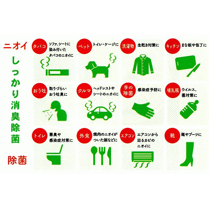 消臭 除菌スプレー 300ml 10本セット ウイルス対策・空間除菌99.9