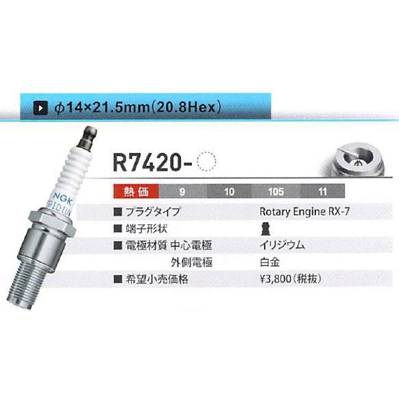 メーカー取寄せ NGK レー シングプラグ R7420-10 4本セット :R7420-10x4:パーツキング - 通販 - Yahoo!ショッピング