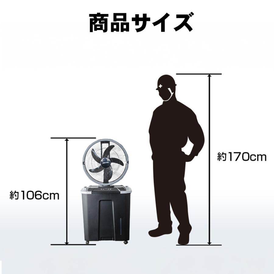 スプラッシュファン ウォーターミストファン SPF-01R GENTOS
