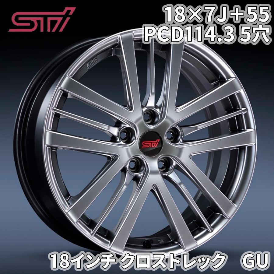 SUBARU（スバル） クロストレック GU アルミホイールセット 18インチ