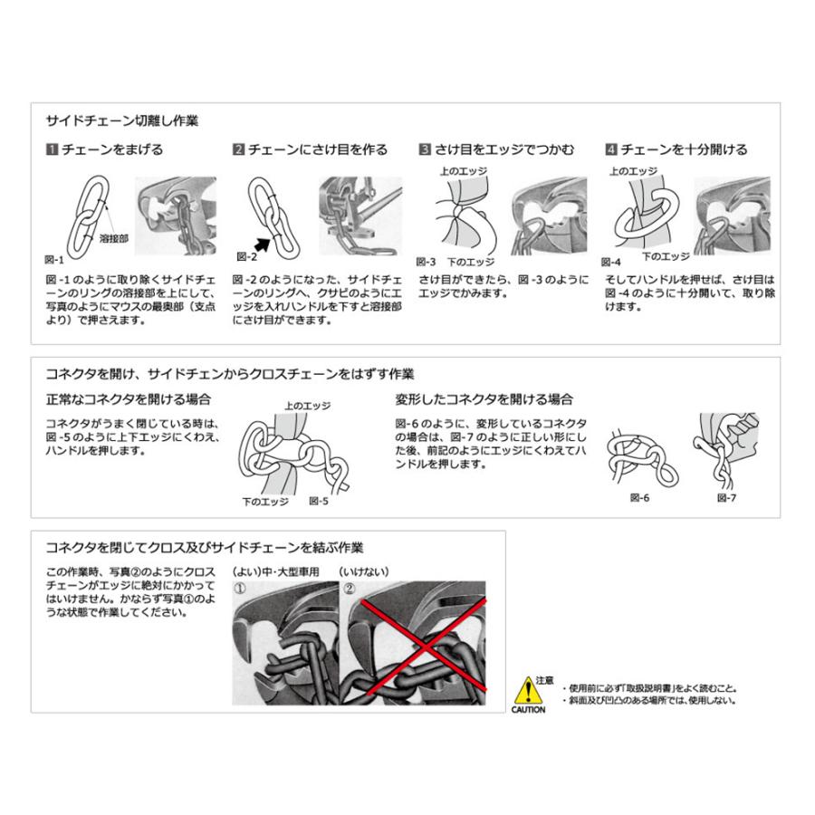 チェンプライヤ TP-850 KTC 独自の機構で使いやすさパワーアップ 力量 