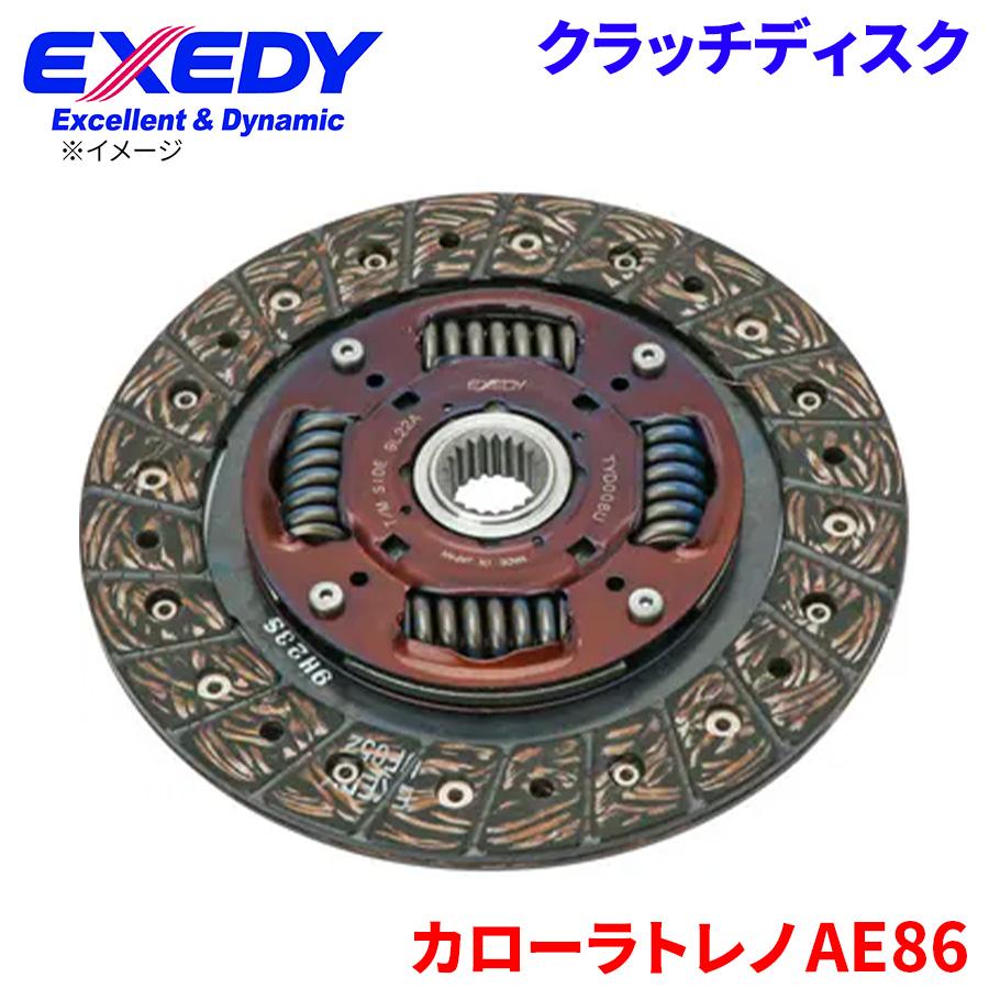 EXEDY カローラトレノ AE86 トヨタ クラッチディスク TYD008U EXEDY カローラトレノ AE86 トヨタ クラッチディスク TYD008U