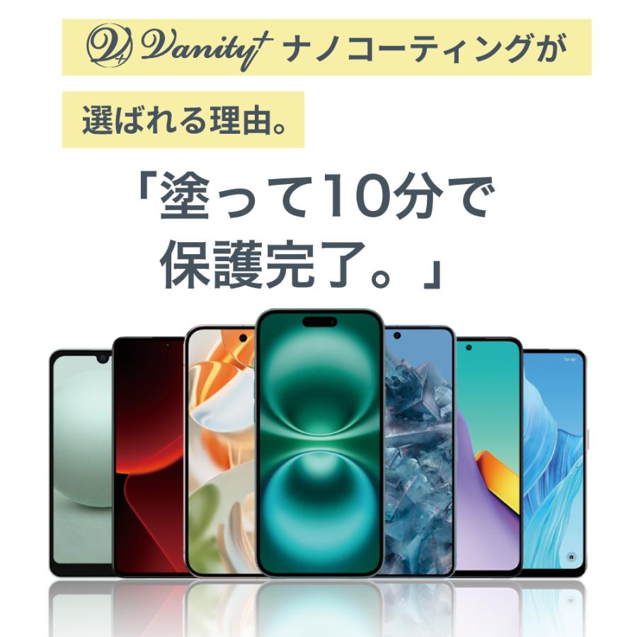 スマホ ガラスコーティング剤 ナノコーティング剤 画面 保護 液体