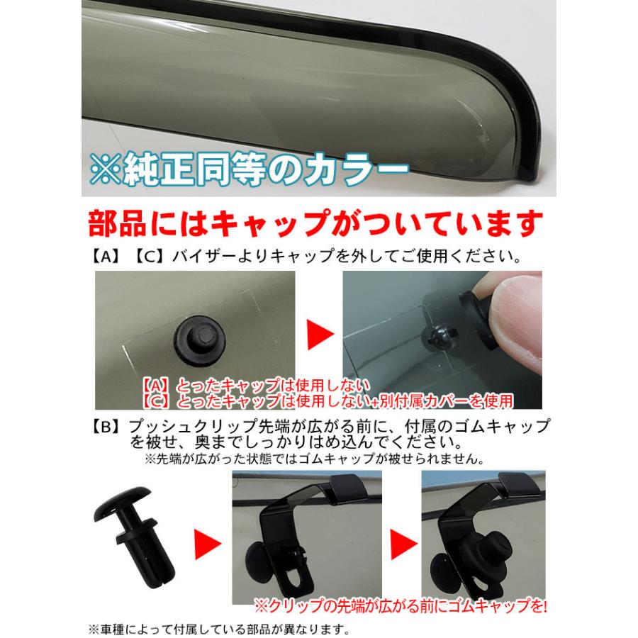 キャロル キャロルエコ Hb36s マツダ スモーク サイドバイザー Va S021nxj ノーマルタイプ パーツキング 通販 Paypayモール