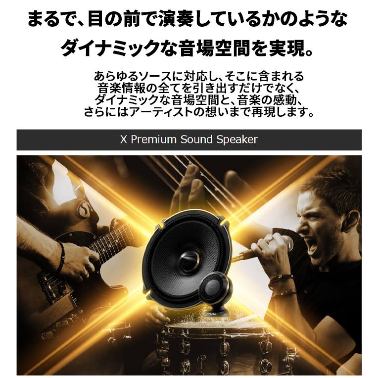 ALPINE アルパイン製 17cm セパレート2ウェイスピーカー ALPINE アルパイン製 17cm セパレート2ウェイスピーカー