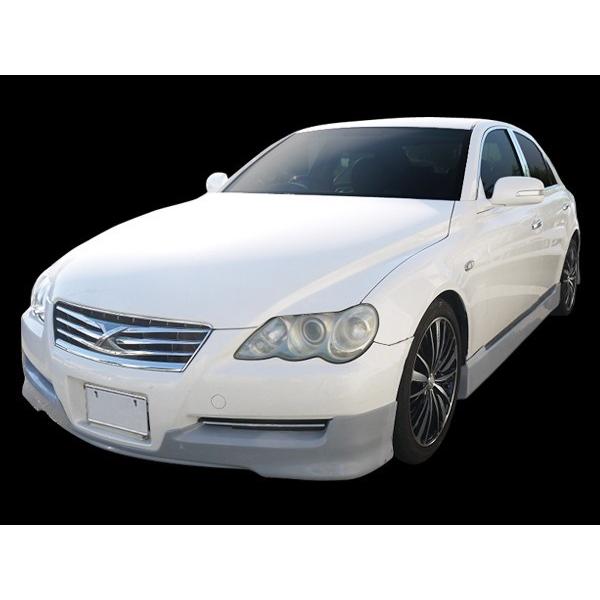 マークX GRX120 エアロセット 前期 H16/11〜H18/9 FRP 未塗装 社外品 MARK X トヨタ TOYOTA