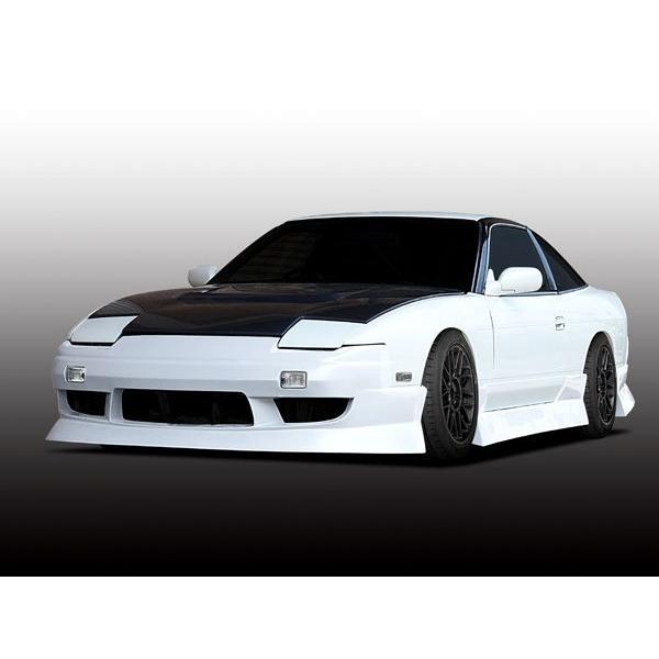 180SX RPS13 フロントバンパー 前期 中期 後期 エアロ FRP 未塗装 社外