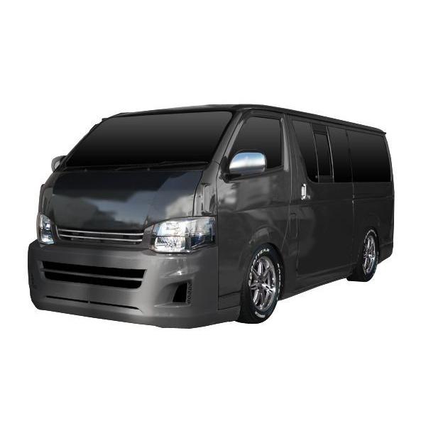 RAWAKORW トヨタ ハイエース レジアスエース H200系適用 全型対応 ハイエース レジアスエース 200系 標準 ナロー 200ハーエース エアロ