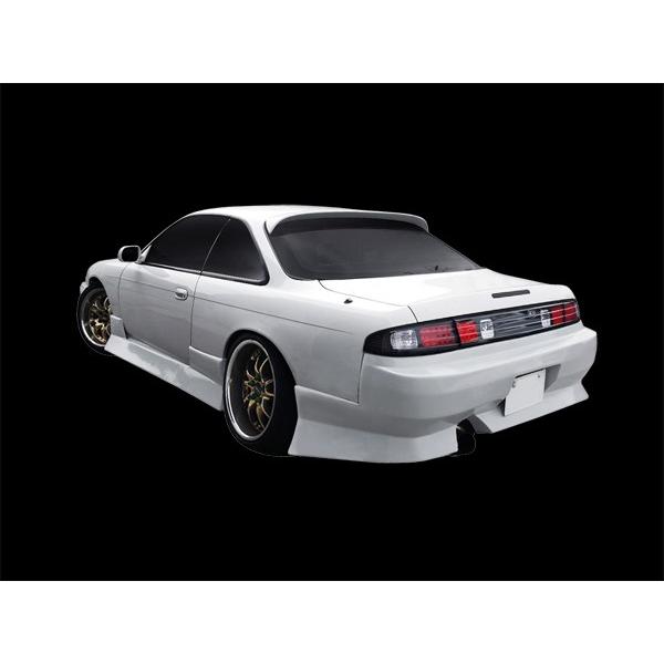 シルビア S14 リアバンパー 前期 エアロ FRP 未塗装 社外品 SILVIA
