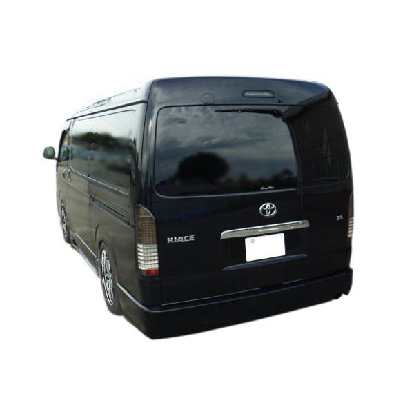 ハイエース ワイド TRH200 KDH200 リアバンパー 前期 中期 H16/8〜H22