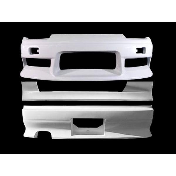 180SX RPS13 エアロ セット 前期 中期 後期 H1〜H10/12 FRP 未塗装