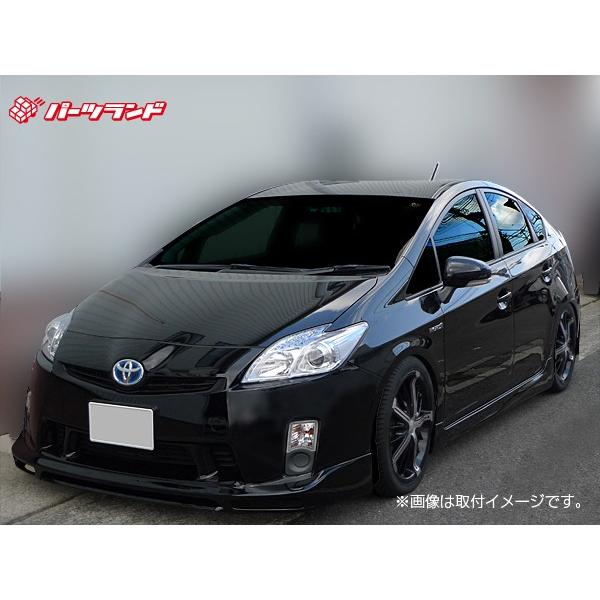 プリウス 30プリウス 前期用 ZVW30 フロントハーフ エアロ FRP 未塗装 社外品 PRIUS トヨタ TOYOTA｜partsland-ys｜02