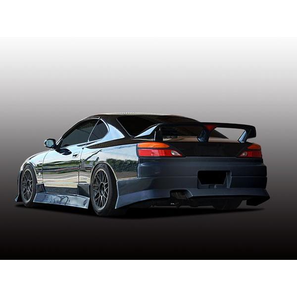 シルビア S15 リアバンパー エアロ FRP 未塗装 社外品 SILVIA 日産