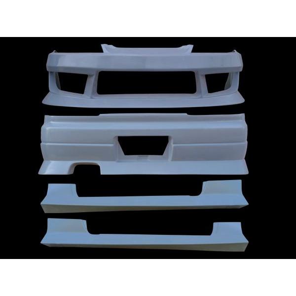 シルビア S15 エアロセット H11/1〜H14/8 FRP 未塗装 社外品 シルビア S15 エアロセット H11/1〜H14/8 FRP 未塗装 社外品