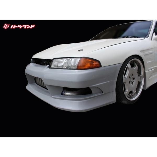 スカイライン R32 フロントバンパー 前期 後期 エアロ FRP 未塗装 社外