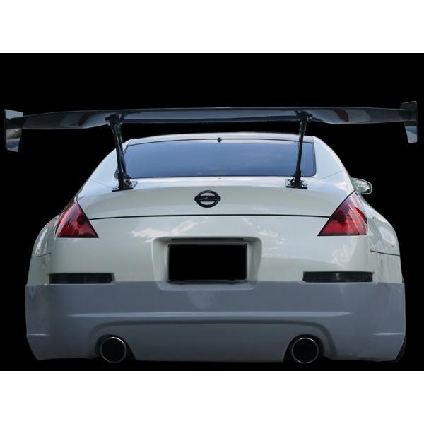 フェアレディZ Z33 リアハーフ 前期 後期 エアロ FRP 未塗装 社外品