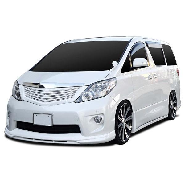 アルファード GGH20 GGH25 ANH20 ANH25 エアロセット 前期 S専用 H20/5〜H23/10 FRP 未塗装 社外品 ALPHARD トヨタ TOYOTA