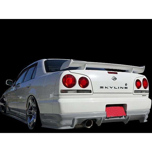 スカイライン ER34 サイドステップ 全年式 エアロ FRP 未塗装 スカイライン ER34 サイドステップ 全年式 エアロ FRP 未塗装