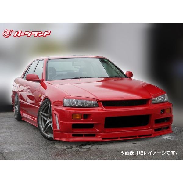 スカイライン ER34 フロントバンパー エアロ FRP 2ドア 4ドア SKYLINE 