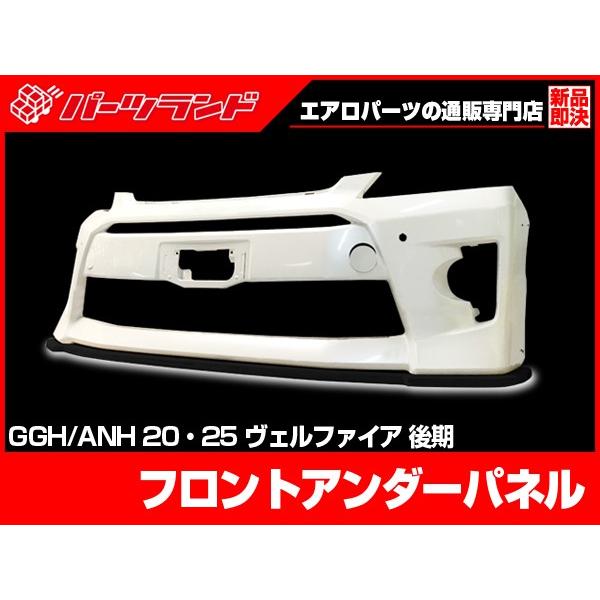 ヴェルファイア GGH20 GGH25 ANH20 ANH25 フロントハーフ 後期 Z専用