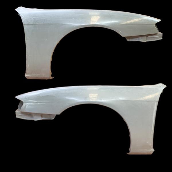 S14 シルビア　後期　純正フェンダー 新品 S14 シルビア 後期 フロント フェンダー 純正形状 ドリフト GT 系
