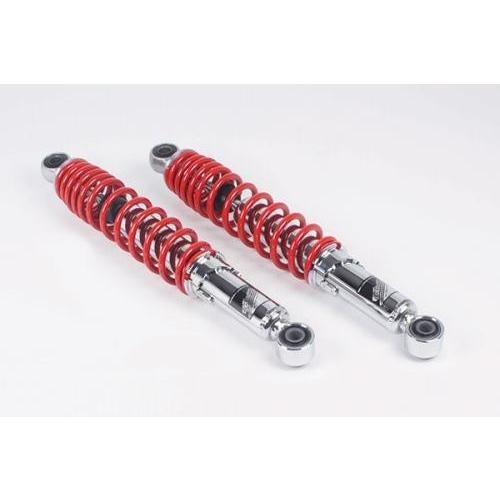 武川 06-04-0169 リアショックアブソーバー(レッド塗装) スーパーカブ50 リトルカブ(FI) リトルカブ