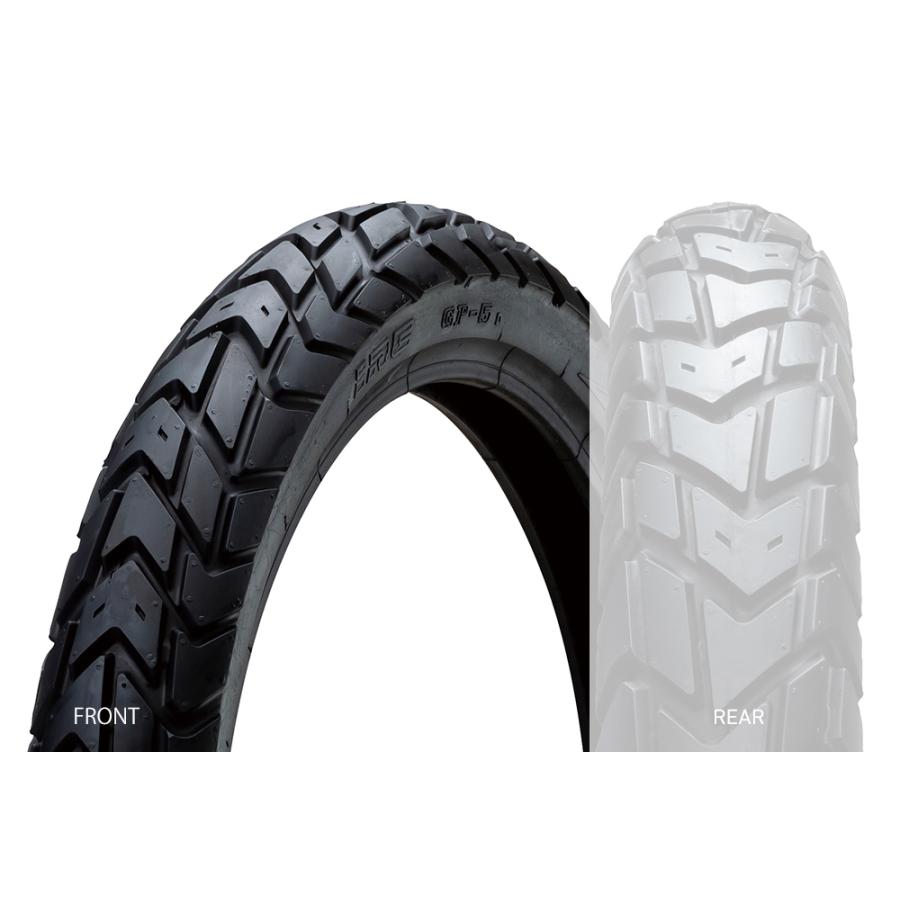 Land Cruiser 様　IRC タイヤ GP-5　80/90-17 44P Land Cruiser 様 IRC タイヤ GP-5 80/90-17 44P IRC : GP-5 [80/90-