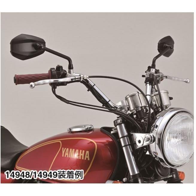 mi 出品 DAYTONA（デイトナ） 14949 1本販売 ハイビジミラー EDGE M10 ブラック