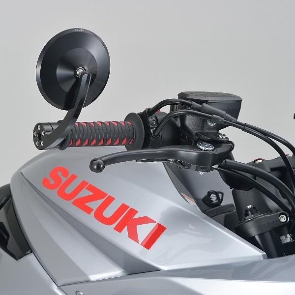 HIGHSIDER Montana evo 左右共通ミラー 15163 HIGHSIDER バーエンドミラー モンタナ EVO アダプター付属（新保安基準