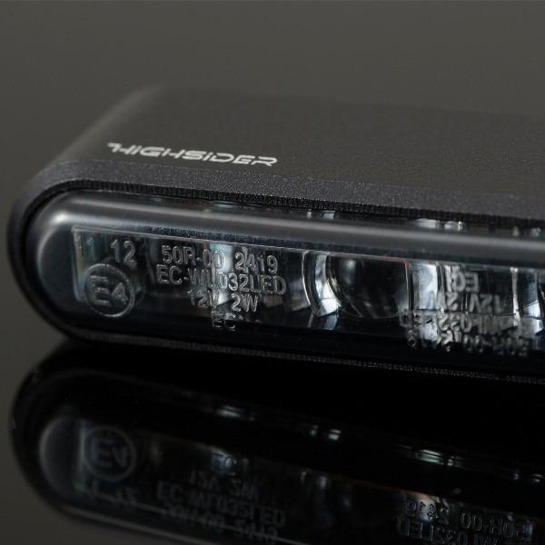 15365 デイトナ HIGHSIDER LED ウインカー ブロンクス ブラストブラック 2個1セット_4