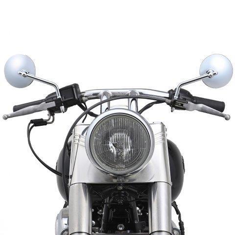 DAYTONA（デイトナ） 17022 ハイビジミラー ROUND for H-D クローム