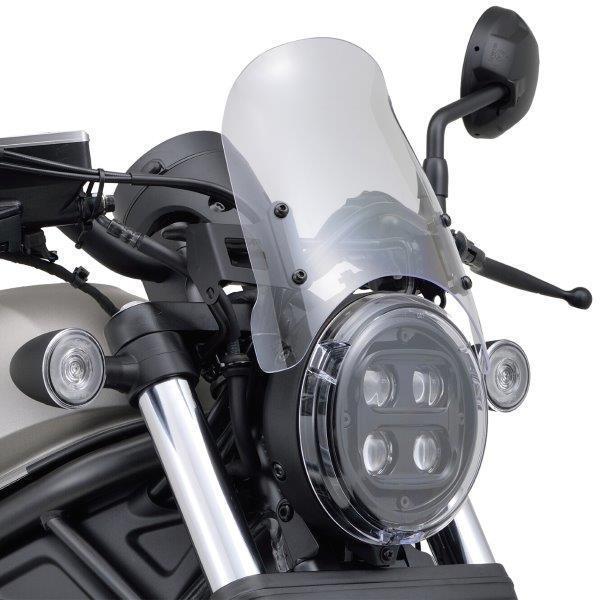 17732 デイトナ ウインドシールド クリアー エアロバイザー REBEL250/REBEL500(’20-) レブル 250 / レブル500(’20-)_6