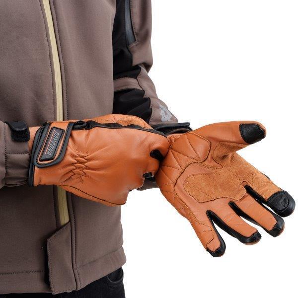 対応 ハーン様用 DAYTONA（デイトナ） 17746 バイク用 タッチパネル対応 牛革