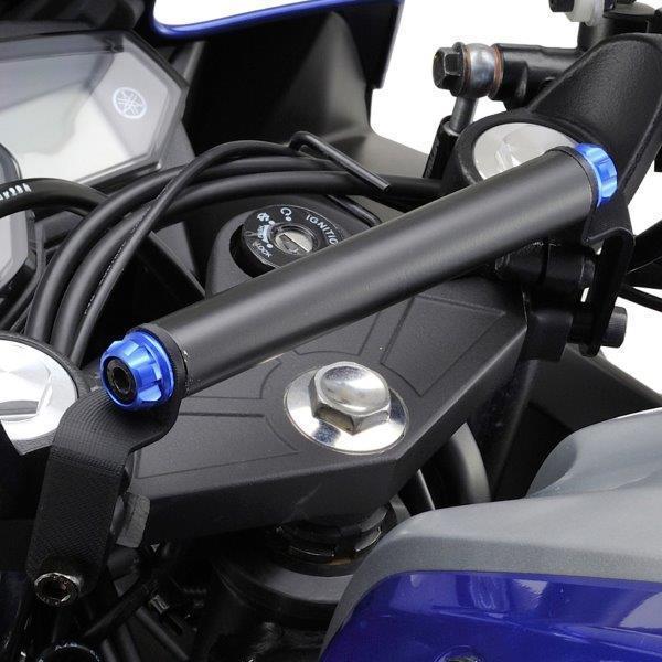 バーカウンター DAYTONA（デイトナ） 17869 車種別マルチバーホルダー ブルー YZF-R25