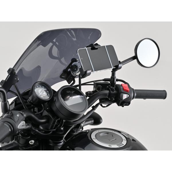 ★20133 デイトナ Daytona ウインドシールド SSシリーズ スクリーン クランプバー付き ショート/スモーク レブル250 Sエディション/Eクラッチ('20-'25)_5