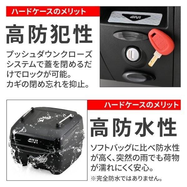 GIVI（ジビ） 27412 デイトナ B32NB-ADV BLOD リアボックス モノロック 