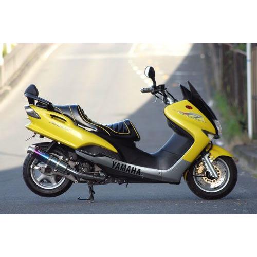 リアライズ マフラー マジェスティ125　22レーシングＴｉ