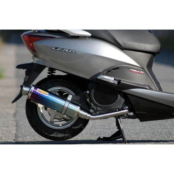 リアライズマフラー 22Racing Ti  リード110/EX（JF19） LEAD110