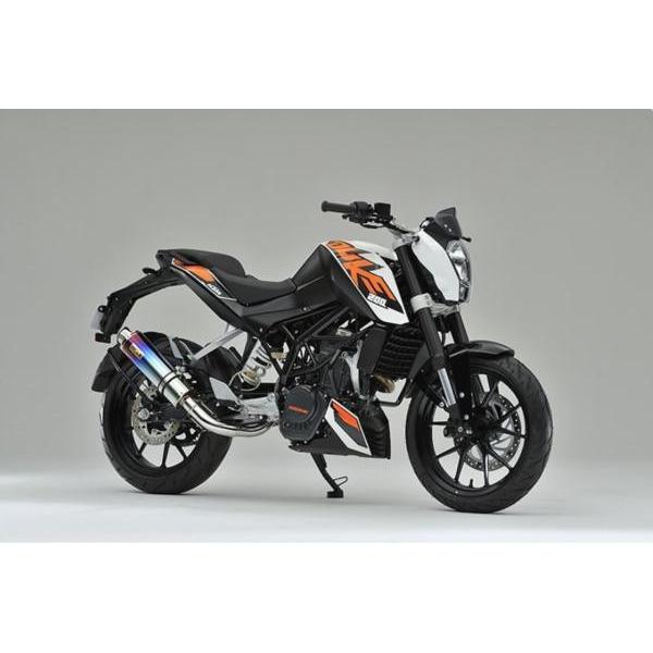 REALIZE リアライズマフラー 22Racing Ti チタン DUKE125 DUKE200 