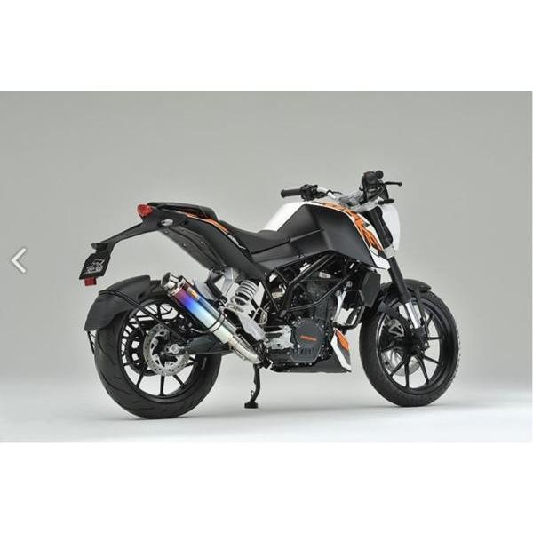 REALIZE リアライズマフラー 22Racing Ti チタン DUKE125 DUKE200 