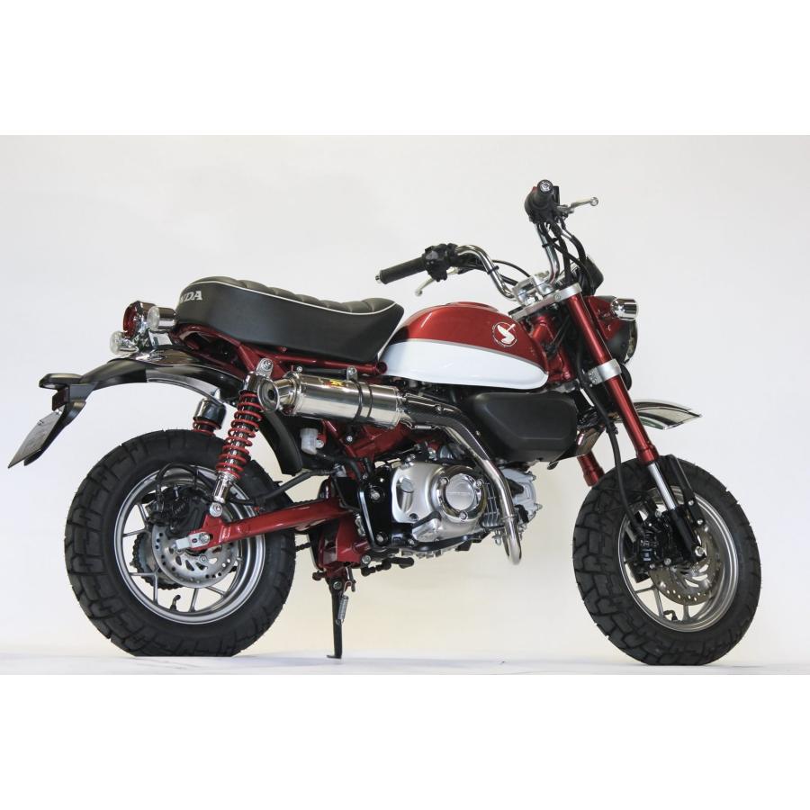 在庫有当日発送 Realize リアライズ マフラー 413-101-01 モンキー125 アップタイプ エンプレス Ti_2